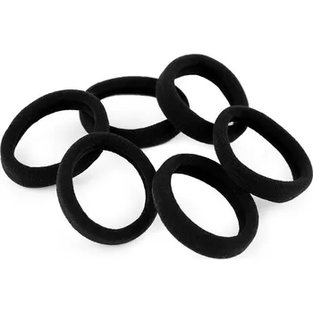 Náramek Gumičky do vlasů, malé, 5 černá