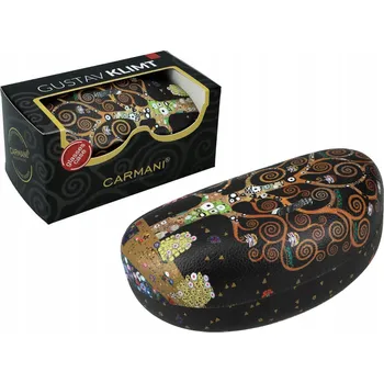 Pouzdro na brýle POUZDRO NA BRÝLE GUSTAV KLIMT TVRDÉ DŘEVO POUZDRO NA BRÝLE