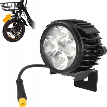 Cyklosvítilna Přední LED světlo s klaksonem pro KuKirin C1 PRO