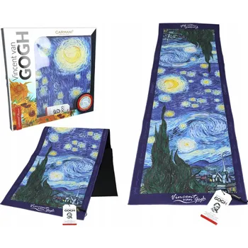 ubrus ÚZKÝ BĚHOUN NA STŮL VAN GOGH HVIEZDNÁ NOC CARMANI UBRUS DEKORACE