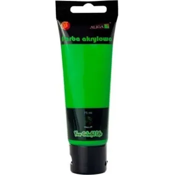 Výtvarná barva Akrylová barva 75 ml neon zelená FTN-304