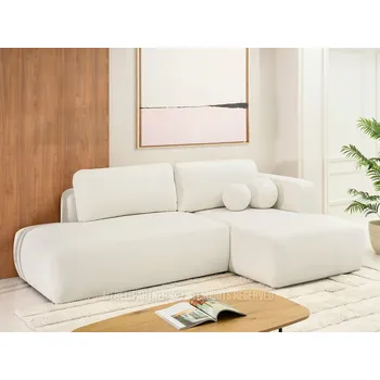 Křeslo Mebel Partner Masivos (krémová + černá)