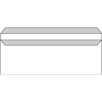 Obálka BANTEX obálka DL bílá, samolepící /25ks/