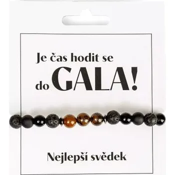 Náramek ALBI Náramek pro svědka - Čas hodit se do gala