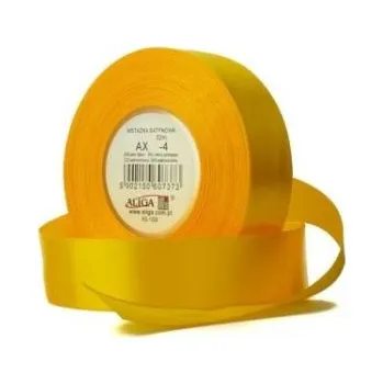 Stuha ALIGA stuha 6/32m -04 žlutá tm.hladká /4