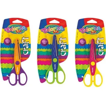 Colorino nůžky CRAFT blister /12/