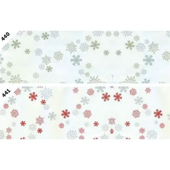 Potravinová fólie Čirá fólie PP 1x3 m potiskem Vánočním