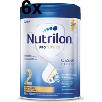 Kojenecká výživa Nutricia NUTRILON Profutura CESARBIOTIK 2 6x800g