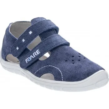 Chlapecká obuv FARE BARE Economic dětské barefoot sandály modré A5164301 č.25
