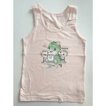 Dámské spodní prádlo EVONA a.s. Dívčí košilka E-DINO MERUŇKOVÁ Velikost: 122