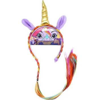 Joy Toy - Čelenka Unicorn Academy Wildstar s jednorožčími a duhovými vlasy