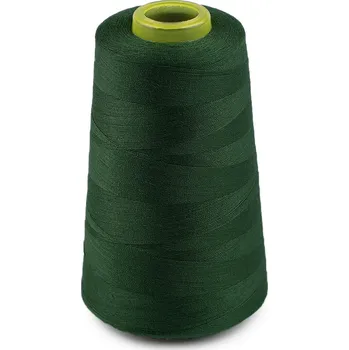 Nit Polyesterové nitě pro overlocky i klasické šití návin 3000 yards PES 40S/2, velké, 25 (222) zelená tmavá