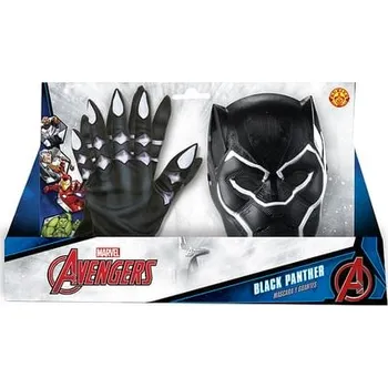 Karnevalová maska Rubies España - Set příslušenství Černého pantera pro chlapce - Avengers: -