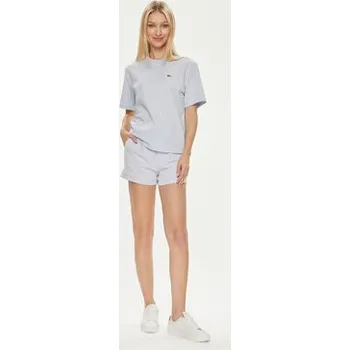 Pánské oblečení Lacoste T-Shirt TF7215 Světle modrá Loose Fit 42
