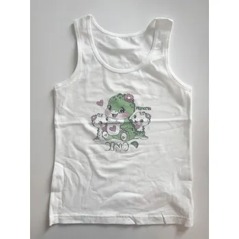 Evona Dívčí košilka E-DINO BÍLÁ Velikost: 122