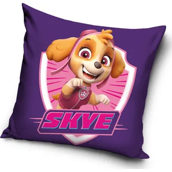 Polštář Dětský polštářek Tlapková Patrola Erb Skye