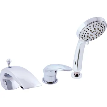 Vodovodní baterie DUNAJ - Vanová baterie 3-otvorová, Chrom D472.0S, RAV Slezák Barva: chrom, Rozměr: 3,8", #: D472.0S