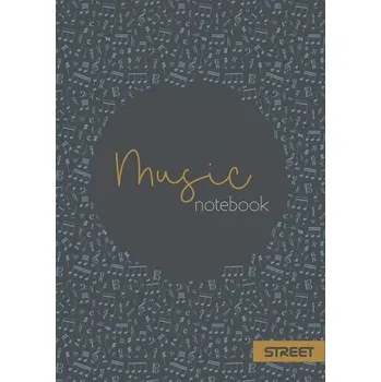 Sešit Notový sešit A4 16 listů Music