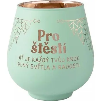 Svícen ALBI Zrcadlový svícen - Pro štěstí