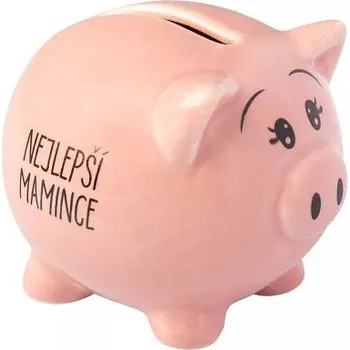 Pokladnička ALBI Prasátko - Nejlepší mamince