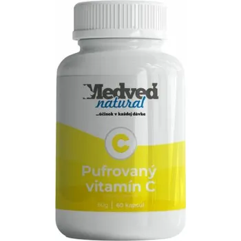 Medveď Medvěd natural Vitamin C pufrovaný 60 kapslí