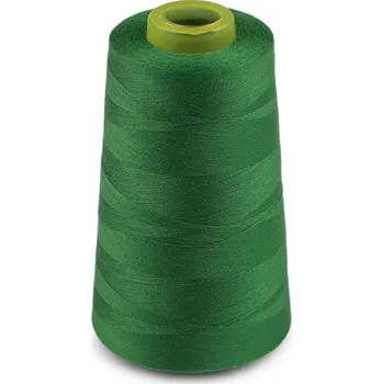Nit Polyesterové nitě pro overlocky i klasické šití návin 3000 yards PES 40S/2, velké, 24 (24) zelená