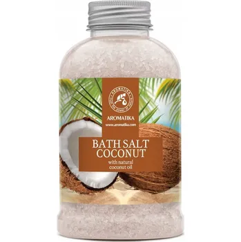 Koupelová sůl Mořská sůl do koupele KOKOS 600g Aromaterapie