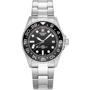 Módní doplněk Swiss Alpine Military 7052.1122 Nautilus GMT 42mm 10ATM