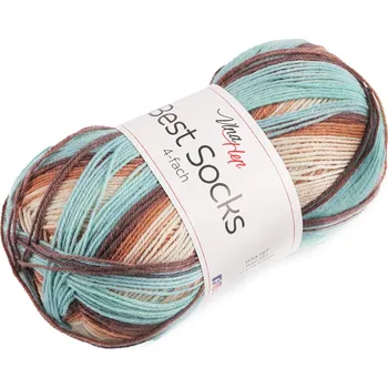 Příze Pletací příze Best Socks samovzorovací / ponožkovka 100 g