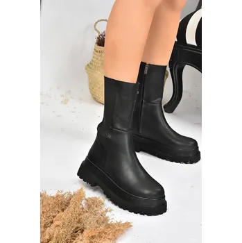 Dámské kozačky Kozačky trendyol Schwarz 7770570 36