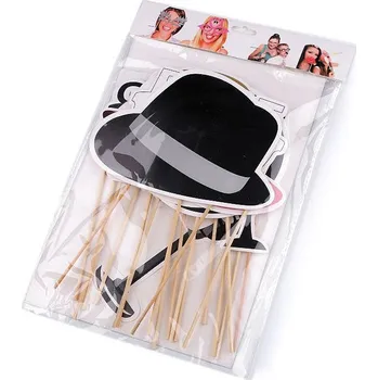 Party dekorace Párty rekvizity do fotokoutku, malé, 4 viz foto