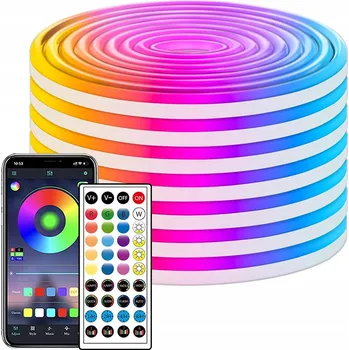 LED páska 5M BAREVNÝ VODĚODOLNÝ LED PÁSEK RGB + DÁLKOVÝ OVLADAČ LED PÁSKA IP65