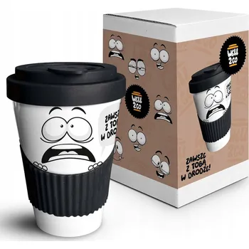 Porcelánový cestovní hrnek Vždy s Tebou na cesty 350 ml