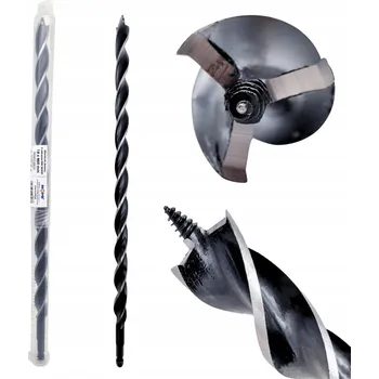 Vrták Vrták do dřeva NOMI 18x460 mm 3-břitý HRC WOOD 3/8“ trojitá spirála