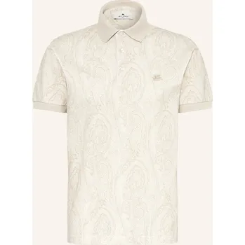 Pánská košile Etro Pánská Piqué Polokošile, krémová / béžová, XXL