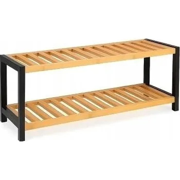 Dvoupatrový stojan na boty – police do předsíně