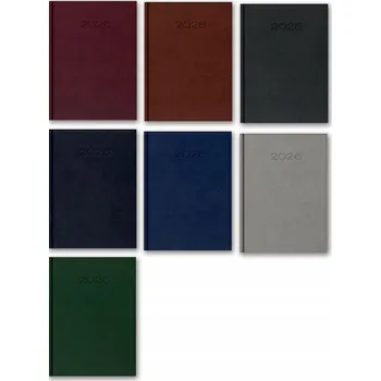 Kalendář Knižkový kalendář 2025 B5 Lucrum červený