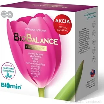 BIOMIN, a.s. Biomin BioBalance MENOPAUSE AKCE 180 ks