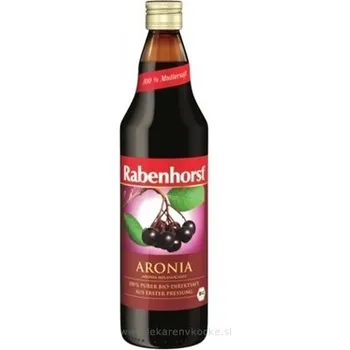 Haus Rabenhorst O. Lauffs GmbH & Co. KG Rabenhorst Aronie 100% šťáva Bio 750 ml