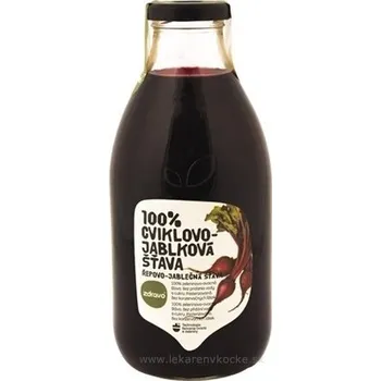 ZDRAVO ORGANIC zdravě 100% CVIKLOVO-JABLKOVÁ ŠŤÁVA 1x0,75 l