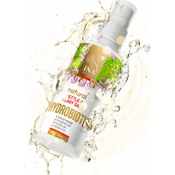 Vlasová regenerace InaEssentials Ina - Hydrobiotic Kopřiva & Šalvěj – Sérum proti vypadávání vlasů, lupům a na citlivou pokožku hlavy 150 ml