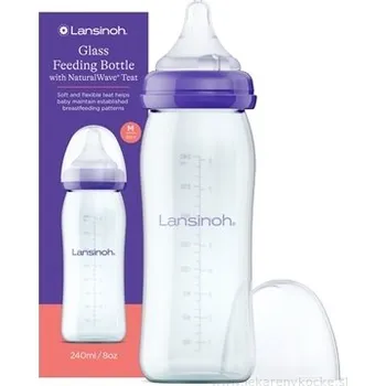 Lansinoh Laboratories, Inc Lansinoh Skleněná kojenecká láhev 240 ml
