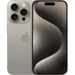 Apple iPhone 15 Pro 128GB Natural Titanium/Přírodní Titan - Zánovní