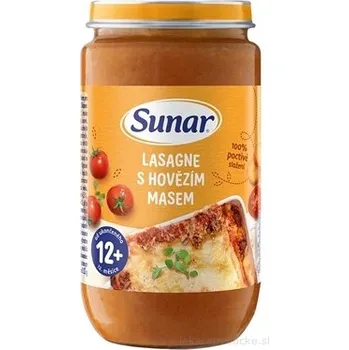 Dětská výživa Hero Espana Sunar LASAGNE S HOVĚZÍM MASEM zeleninovo-masový příkrm 235 g