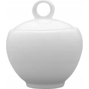 Cukřenka LUBIANA SONIA Cukřenka 200 ml Porcelánová Cukřenka s Víčkem Bílá