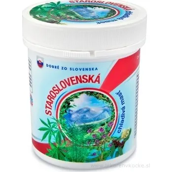 Masážní přípravek Dobré z CZ STAROSLOVENSKÁ chladivá mast 250 ml