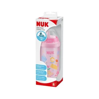 Dětské zboží NUK FC Kiddy Cup dětská láhev 300ml - růžová