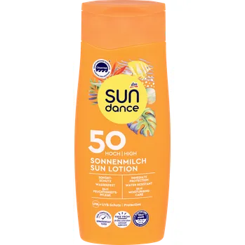 Přípravek na opalování SUNDANCE mléko na opalování OF50