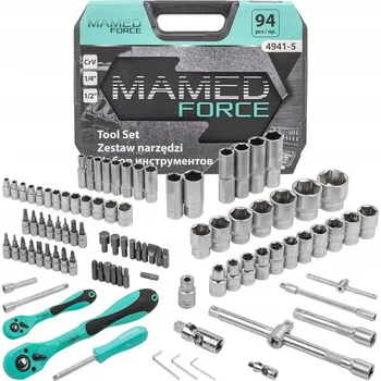 Sada nářadí SADA NÁŘADÍ PROFI Nářadí, gola sada, bity, ráčna 94 dílů, 6hranné