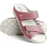 Batz EMILIA Violet č.36 dámské kožené, otevřené, pohodlné a stylové pantofle